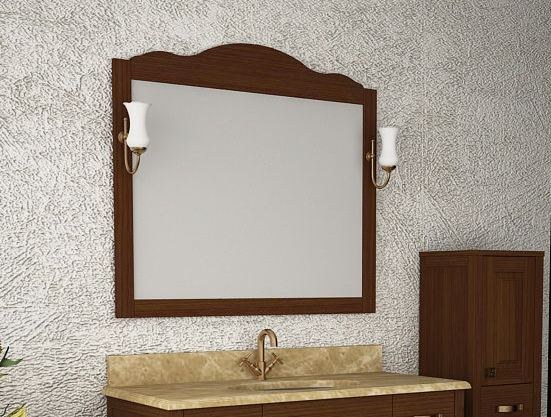 Зеркало АСБ-Мебель Палермо 110 бук тироль