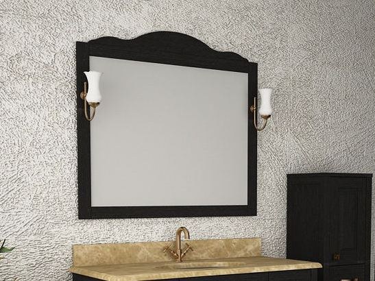 Зеркало АСБ-Мебель Палермо 110 чёрный