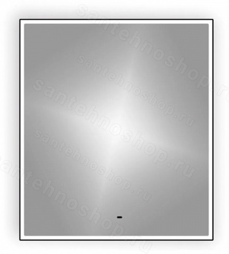 Зеркало с подсветкой Maretti Умбрия UM147080P33EL 70x80, черный, зеркало