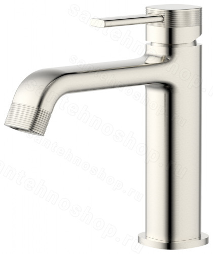 Смеситель для раковины Wonzon&Woghand Tetra WW-841216-BN, брашированный никель, брашированный никель