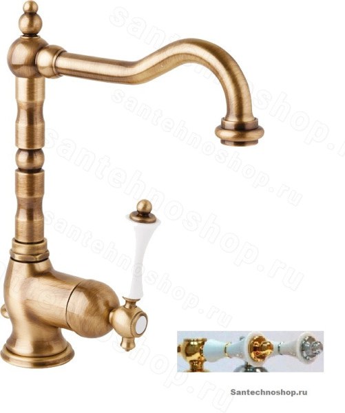 Смеситель Cezares MARGOT-LSM2-02-Bi/A