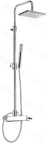 Душевая система Webert Azeta AZ870110015METAL, хром, хром