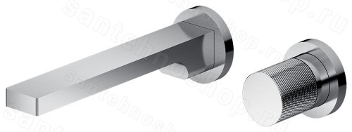 Смеситель для раковины Feramolli Dante CS8823S, никель, никель