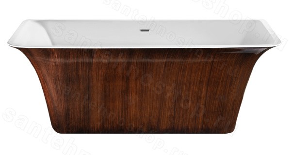 Ванна Lagard Evora Brown wood