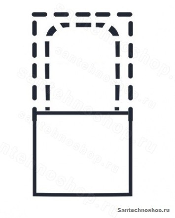 Экран для ванны Астра-Форм Х-Форм 150 торцевой