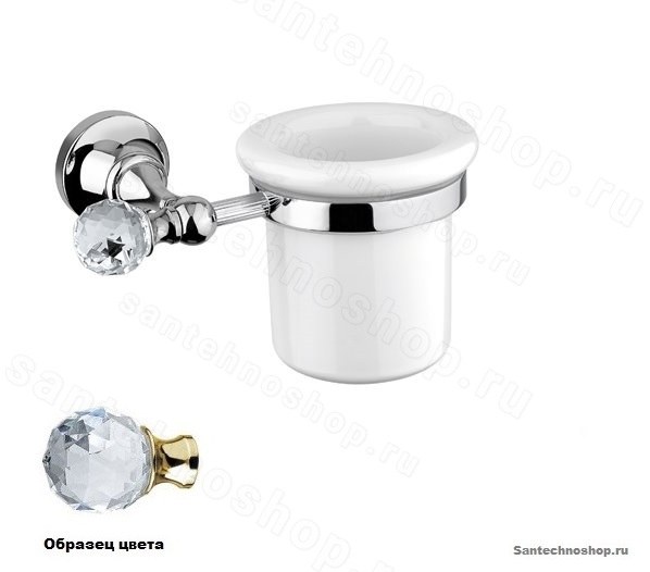 Стакан для ванной комнаты Cezares OLIMP-TUM-03/24-Sw