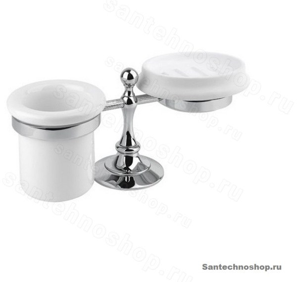 Стакан и мыльница Cezares OLIMP-STT-01-M