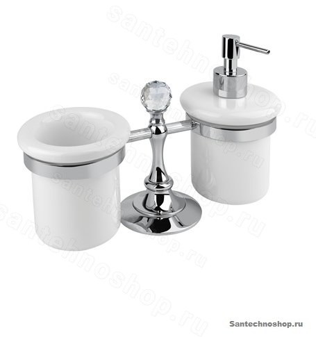 Стакан и дозатор Cezares OLIMP-TDT-01-Sw