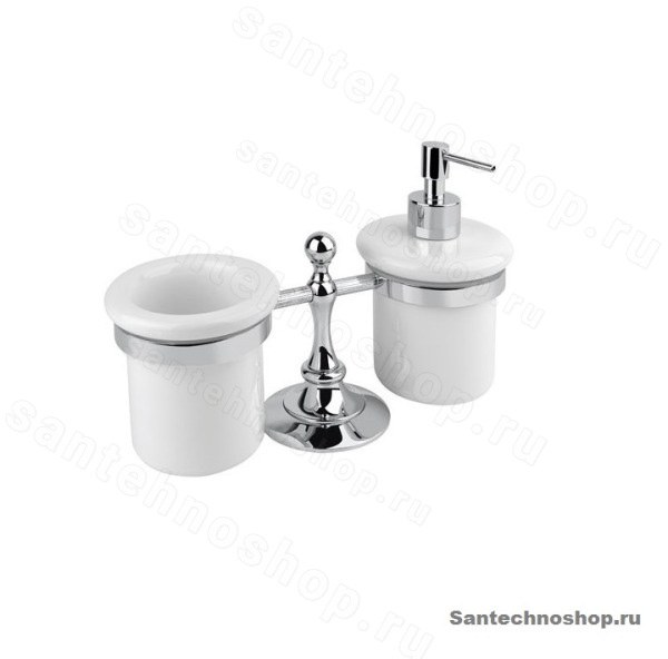 Стакан и дозатор Cezares OLIMP-TDT-01-M