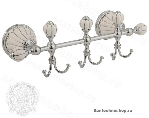 Планка на три крючка Migliore Olivia ML.OLV-60.639.BPCR
