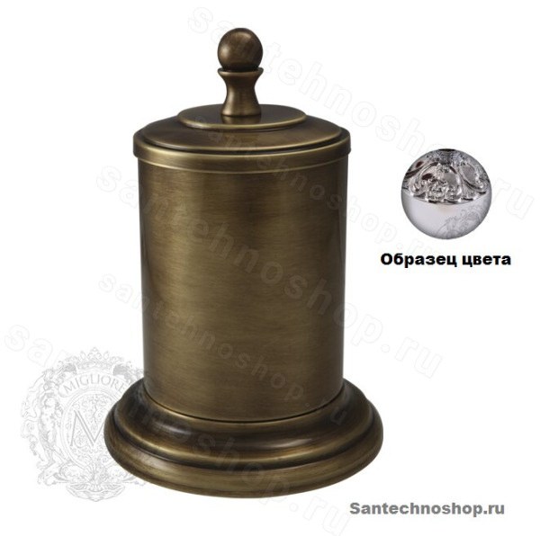 Баночка для ватных дисков Migliore Mirella ML.MRL-4810.CR