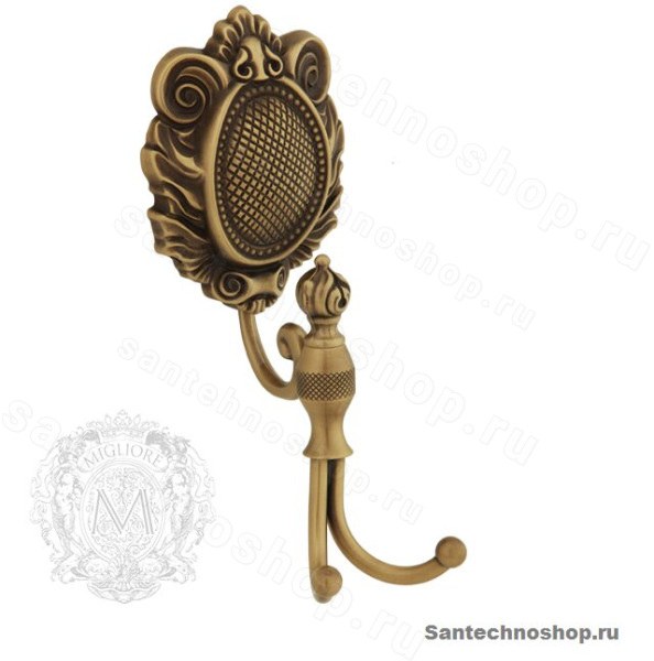 Двойной крючок Migliore Cleopatra ML.PRO-60.709.BR