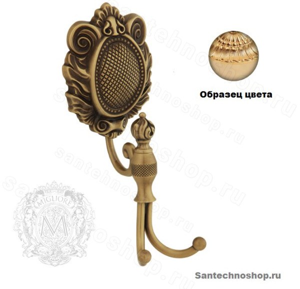 Двойной крючок Migliore Cleopatra ML.PRO-60.709.DO