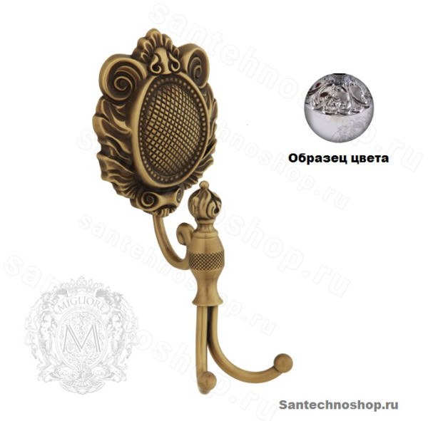 Двойной крючок Migliore Cleopatra ML.PRO-60.709.CR
