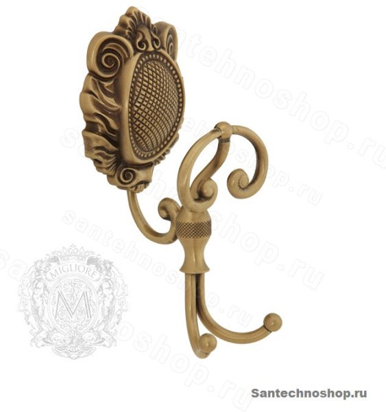 Двойной крючок Migliore Cleopatra ML.PRO-60.704.BR