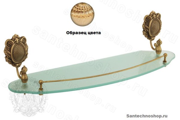 Стеклянная полка Migliore Cleopatra ML.PRO-60.740.DO40