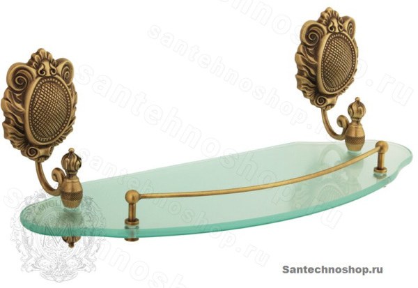 Стеклянная полка Migliore Cleopatra ML.PRO-60.720.BR40