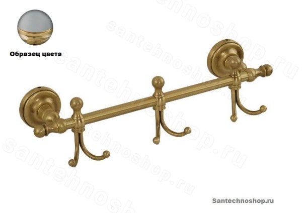 Планка на три крючка Migliore Mirella ML.MRL-M039.CRDO