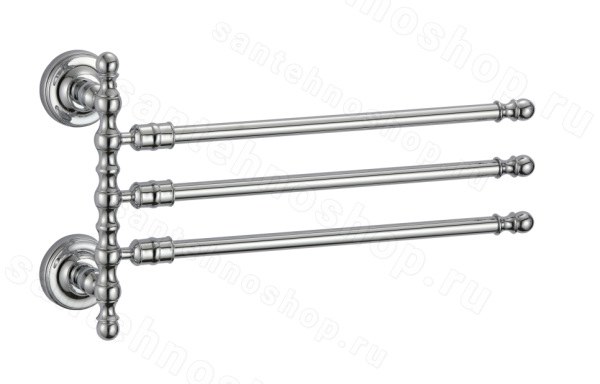 Тройной полотенцедержатель Ganzer GZ31013 хром