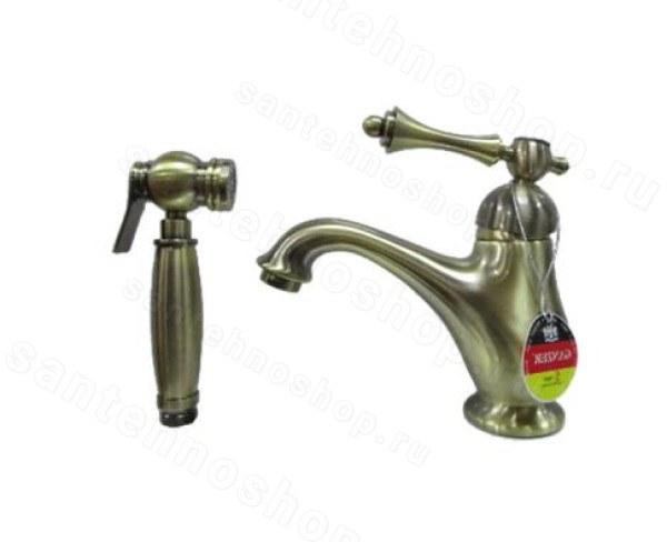 Смеситель для раковины Ganzer GZ77051D бронза