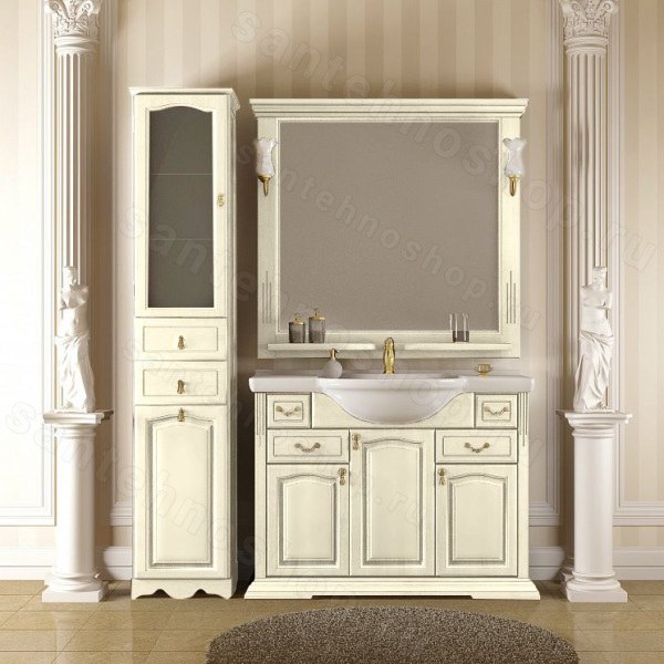 Комплект мебели Opadiris Риспекто 105 слоновая кость