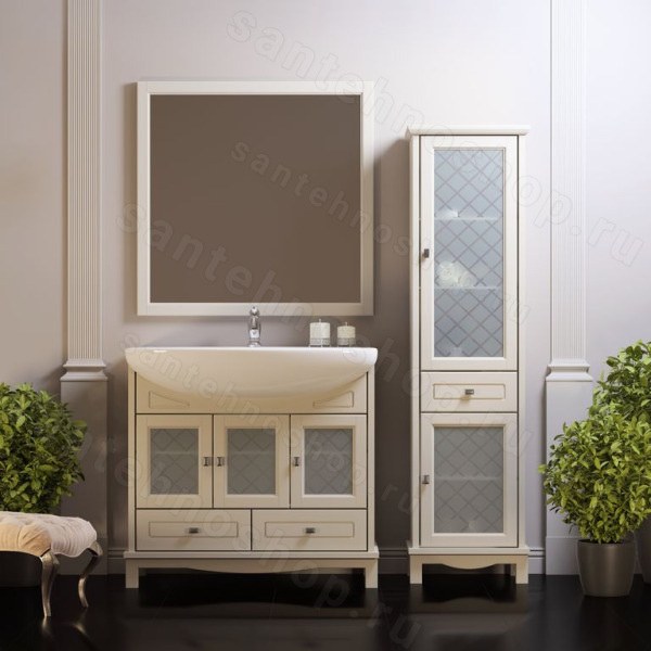 Комплект мебели Opadiris Омега 90 слоновая кость