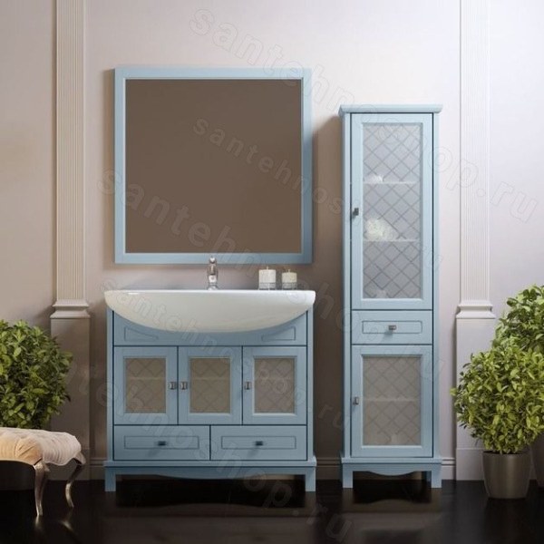 Комплект мебели Opadiris Омега 90 голубой