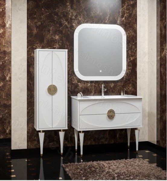 Комплект мебели Opadiris Смайл Ибица 90 золото