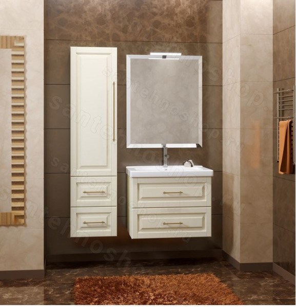 Комплект мебели Opadiris Смайл Сити 65 слоновая кость