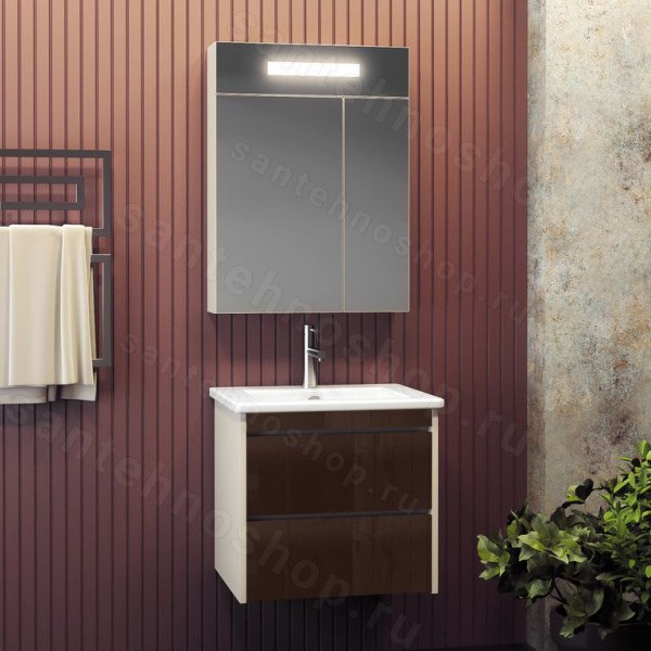 Комплект мебели Opadiris Смайл Фреш 60 коричневый