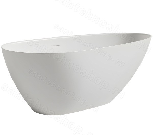 Ванна Salini Paola 160x80 S-Sense из искусственного камня