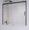 Шторка на ванну Radaway Idea Black PN DWJ 140x150 L