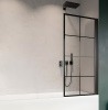 Шторка на ванну Radaway Nes Black PNJ I Factory 100x150 R