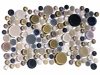 Мозаика L´Antic Colonial Mosaics Glacier Moon Metallic Tobacco