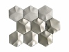 Плитка L´Antic Colonial Mosaics Metal Acero Hexagon L241710081