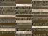 Мозаика L´Antic Colonial Mosaics Tecno Linear Brown Capuccino