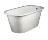 Ванна PAA Vario Round белая