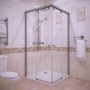 Душевой уголок GuteWetter Slide Square GK-864 70×70