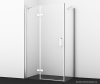 Душевой уголок Wasser Kraft Aller White 120×80L