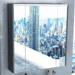 Зеркальный шкаф Roca Ronda 80