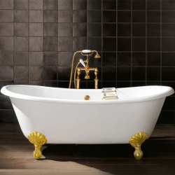 Чугунная ванна Devon&Devon Admiral ножки FEET