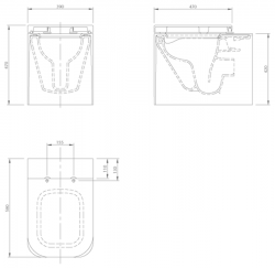 Унитаз KNIEF Pride 0600-076-01R