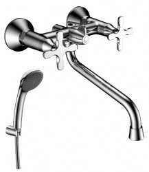 Смеситель для ванны Lemark Duetto LM5751C