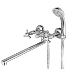 Смеситель для ванны Lemark Contour LM7451C