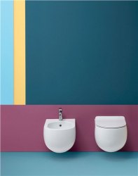 Подвесное биде Kerasan Flo 3123