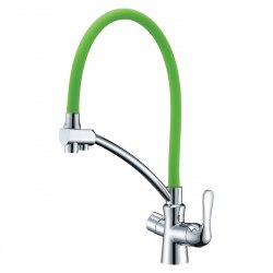 Смеситель для кухни Lemark Comfort LM3070C-Green