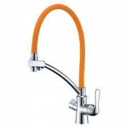 Смеситель для кухни Lemark Comfort LM3070C-Orange
