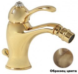 Смеситель для биде Migliore Lem Swarovski ML.LEM-1923K.BR