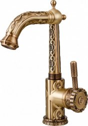 Смеситель для раковины Zorg Antic A 112U-BR