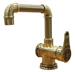 Смеситель для раковины Zorg Antic A 419U-BR LOFT